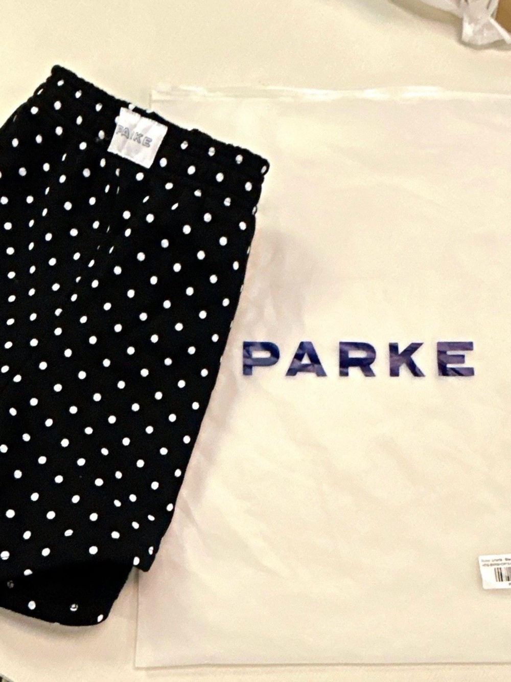 Parke Black Polka Dot Women’s Pajama Shorts NEW Release